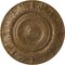 Ekena Millwork Biddix Ceiling Medallion (Fits Canopies up to 7 1/2"), 20 7/8"OD x 1 1/4"P, Rubbed Bronze CM20BXRZS - alternate 1